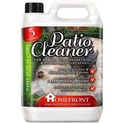Homefront Patio Cleaner - Concentrated Formula to Remove Dirt, Grime ...