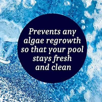 Homefront Pool Algaecide - Removes Algae From Pools, Hot Tubs and Spas - Prevents Regrowth for Hygienic and Cleaner Water 2L