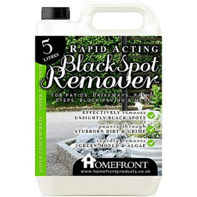 Homefront Rapid Acting Black Spot Remover - Removes Black Spots Quickly and Easily 5L