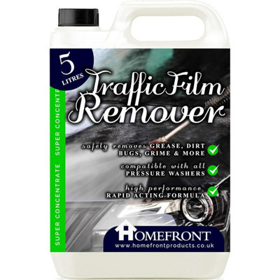 Homefront Traffic Film Remover - TFR Cleaner for Cars, Motorbikes, Vans Trucks & More 5L