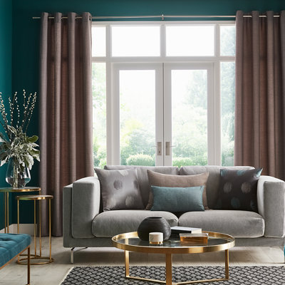 Shop curtains.
