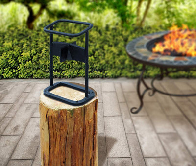 Fire kindling outlet splitter