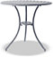 Homeology OSHOWA Grey Garden and Patio Cast Aluminium Bistro Table