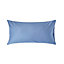 Homescapes Air Force Blue Egyptian Cotton Housewife Pillowcase 1000 TC, King Size