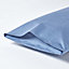 Homescapes Air Force Blue Egyptian Cotton Housewife Pillowcase 1000 TC, King Size