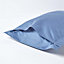 Homescapes Air Force Blue Egyptian Cotton Oxford Pillowcase 1000 TC, King Size