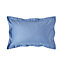 Homescapes Air Force Blue Egyptian Cotton Oxford Pillowcase 1000 TC, Standard