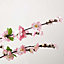 Homescapes Artificial Blossom Tree with Light Pink Silk Flowers - 5 Feet
