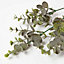 Homescapes Artificial Eucalyptus Branch Stem 61 cm, Set of 3