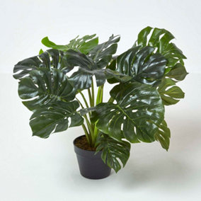 Homescapes Artificial Monstera Plant, 60 cm Tall
