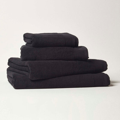 Homescapes Black 100% Combed Egyptian Cotton Bath Sheet 700 GSM Price Comparisons | Compare The Build