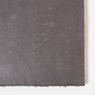 Homescapes Black Stag Silhouette Non-Slip Coir Doormat