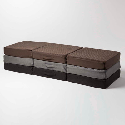 Homescapes Black Suede Orthopaedic Foam 3 Seater Booster Cushion