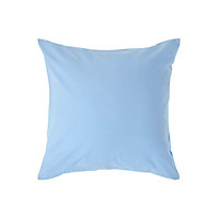 Homescapes Blue Continental Egyptian Cotton Pillowcase 200 TC, 40 x 40 cm