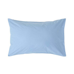 Homescapes Blue Egyptian Cotton Housewife Pillowcase 200 TC