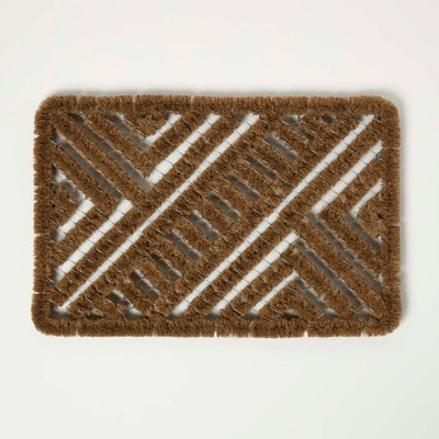 Homescapes Boot Scraper Wire & Coir Doormat 60 x 40 cm