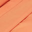 Homescapes Burnt Orange Linen Flat Sheet, Super King