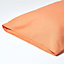 Homescapes Burnt Orange Linen Housewife Pillowcase, King