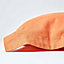 Homescapes Burnt Orange Linen Oxford Pillowcase, King