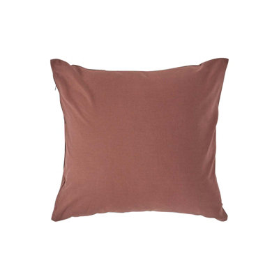 Homescapes Chocolate Continental Egyptian Cotton Pillowcase 200 TC, 40 x 40 cm