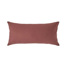 Homescapes Chocolate Continental Egyptian Cotton Pillowcase 200 TC, 40 x 80 cm