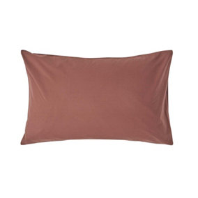 Homescapes Chocolate Egyptian Cotton Housewife Pillowcase 200 TC