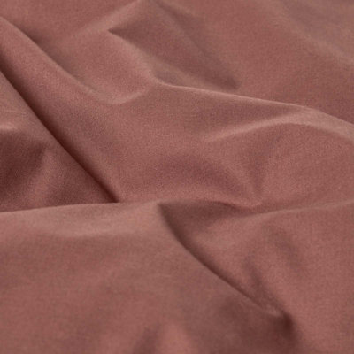 Homescapes Chocolate Egyptian Cotton Single Duvet Cover with One Pillowcase, 200 TC