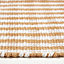 Homescapes Cotton Gingham Check Rug Hand Woven Beige White, 66 x 200 cm