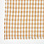 Homescapes Cotton Gingham Check Rug Hand Woven Beige White, 70 x 120 cm