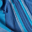 Homescapes Cotton Morocco Striped Blue Throw, 255 x 360 cm