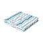 Homescapes Cotton New England Stripes Floor Cushion, 40 x 40 cm