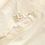 Homescapes Cream Continental Egyptian Cotton Duvet Cover Set 200 TC, 150 x 200 cm