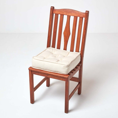 Dining chair 2024 booster cushion