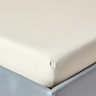 Homescapes Cream Egyptian Cotton Deep Fitted Sheet 200 TC, Double