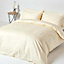 Homescapes Cream Egyptian Cotton Fitted Sheet 1000 TC, Small Double