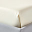 Homescapes Cream Egyptian Cotton Flat Sheet 1000 Thread Count, Double