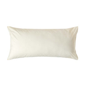 Homescapes Cream Egyptian Cotton Housewife Pillowcase 200 TC , King