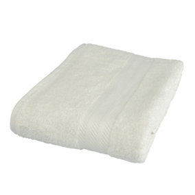Homescapes Cream Luxury Bath Sheet 500 GSM 100% Egyptian Cotton, 95 x 150 cm