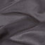 Homescapes Dark Charcoal Grey Continental Egyptian Cotton Duvet Cover Set 1000 TC, 155 x 220 cm