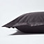 Homescapes Dark Charcoal Grey Egyptian Cotton Oxford Pillowcase 1000 TC