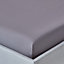 Homescapes Dark Grey Egyptian Cotton Fitted Sheet 200 TC, King