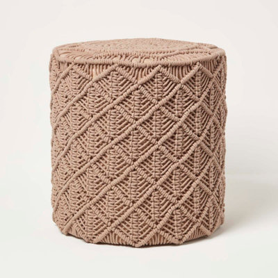 Macrame on sale ottoman diy