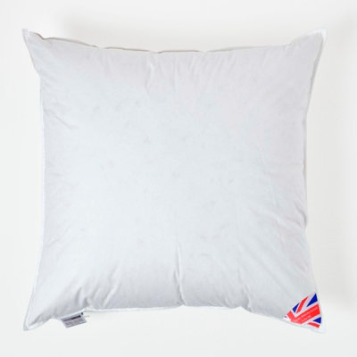 Homescapes Duck Down Cushion Pad 90 x 90 cm (36 x 36") DIY at B&Q