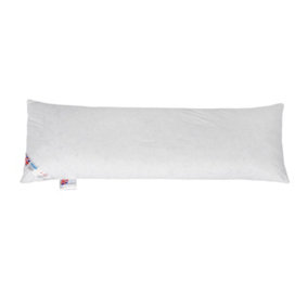 Homescapes Duck Feather and Down Body Pillow Extra Large