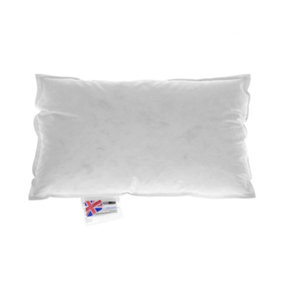 Homescapes Duck Feather and Down Cushion Pad Inner Insert Filler 50 x 30 cm (20 x 12")