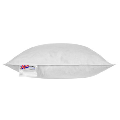 Homescapes Duck Feather and Down Cushion Pad Inner Insert Filler 55 x 55 cm (22 x 22")