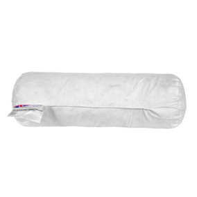 Homescapes Duck Feather Bolster Cushion 40 x 15 cm (16 x 6")