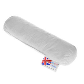 Homescapes Duck Feather Bolster Cushion - Luxury Filler and Inserts for Comfort 30 x 9 cm (12 x 3.5")
