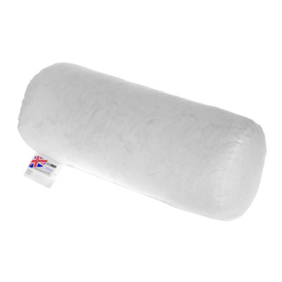 Homescapes Duck Feather Bolster Cushion - Luxury Filler and Inserts for Comfort 45 x 20 cm (18 x 8")