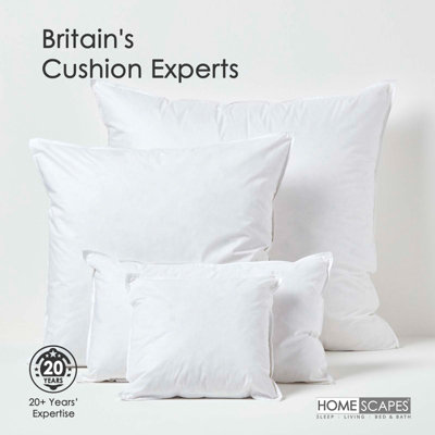 70 X 70 Cm Cushion Filling Cushion Sofa Cushion Inner Cushion Feather  Cushion Cuddly Cushion 2400g in White 